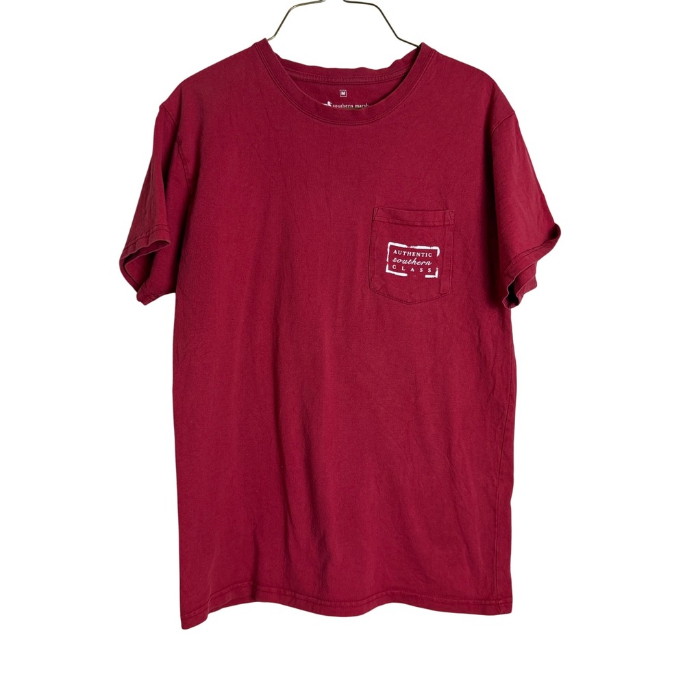 Southern Marsh Red Short Sleeve Tee